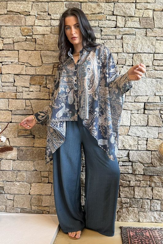 Seven Wonders Scarf Shirt C /9=