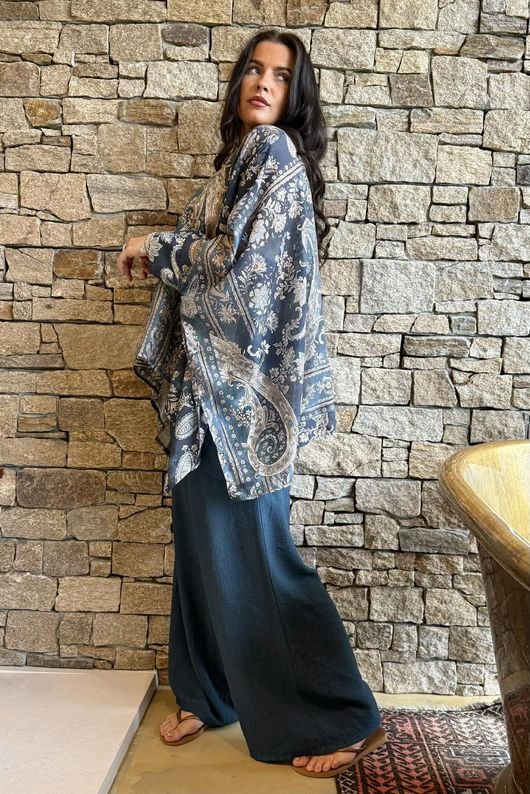 Seven Wonders Scarf Shirt C /9=