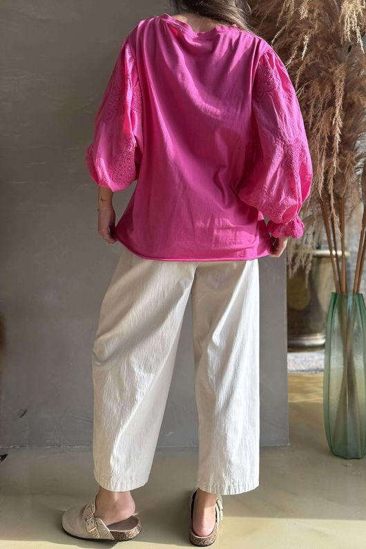 Paloma Atik Top Hot Pink