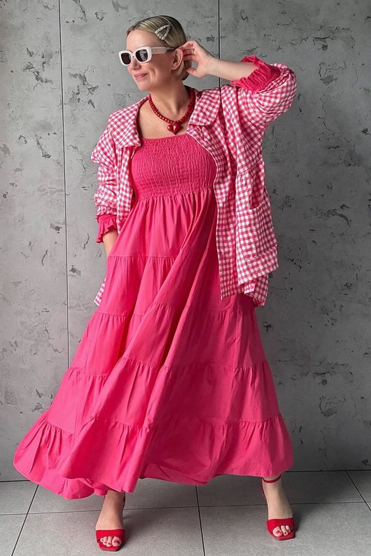 Paloma Darling Dress Miami Pink