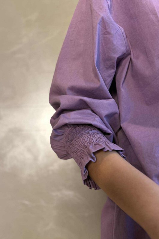 Paloma Neckerchief Blouse Dewberry