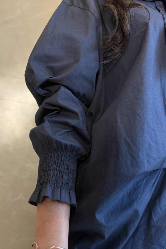 Paloma Neckerchief Blouse Navy