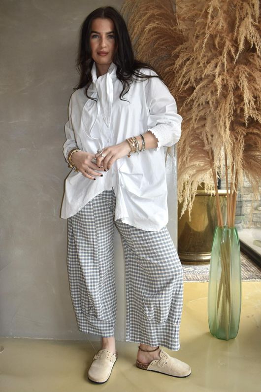 Paloma Hitch Neckerchief Blouse White 