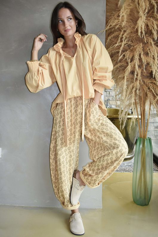 Paloma Poet Blouse Soft Tuscan