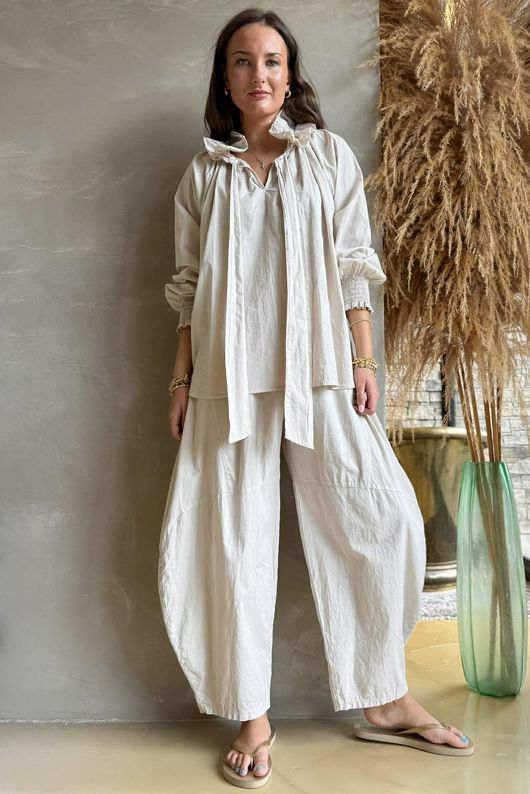 Paloma Poet Blouse Stone