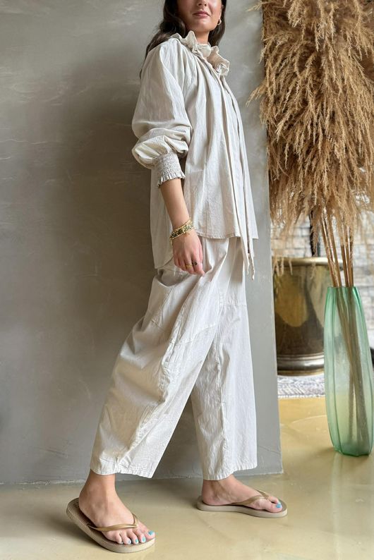 Paloma Poet Blouse Stone