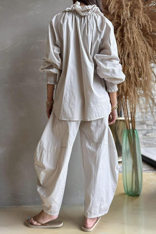 Paloma Poet Blouse Stone