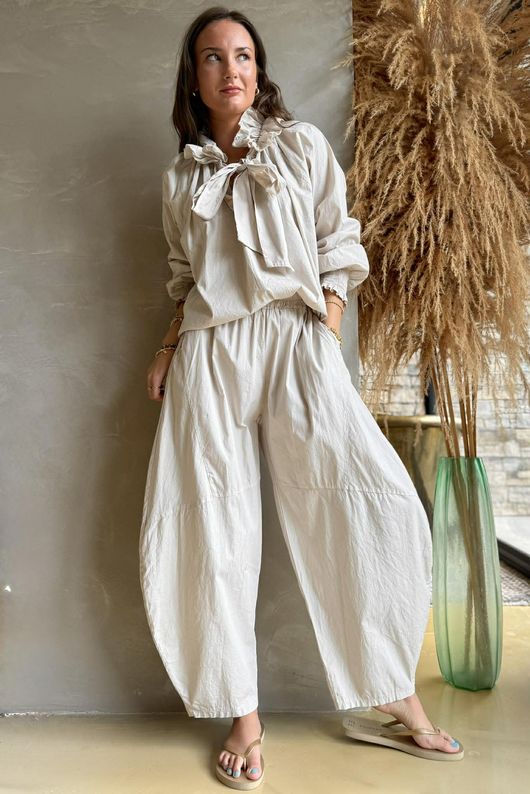 Paloma Poet Blouse Stone