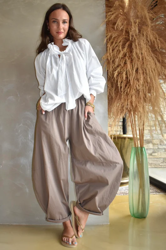 Paloma Poet Blouse White - 