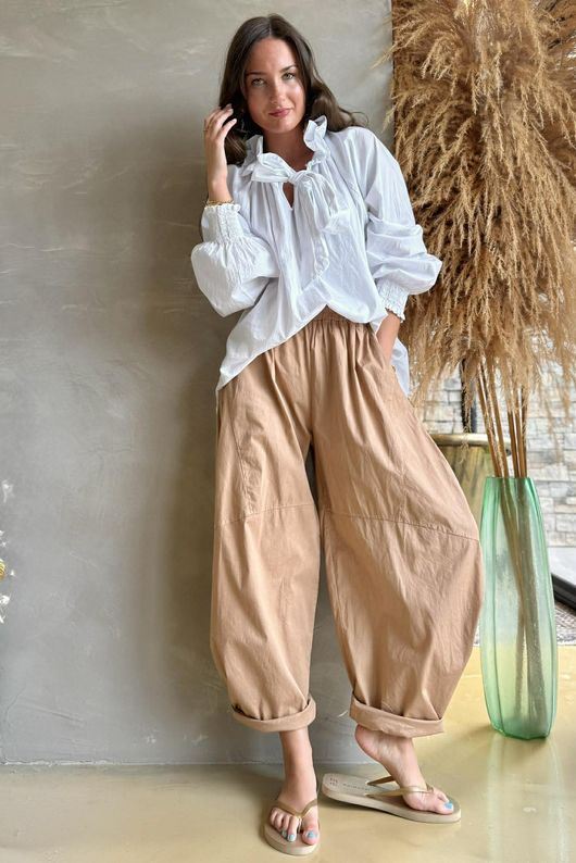 Paloma Poet Blouse White - 