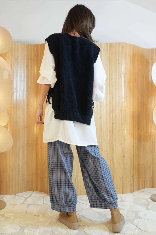 Percy 2 Piece Tank And Shirt Navy /2