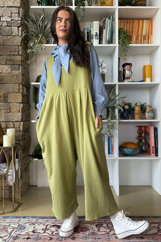 Perfect Chambray Denim Neckerchief Blouse Light 