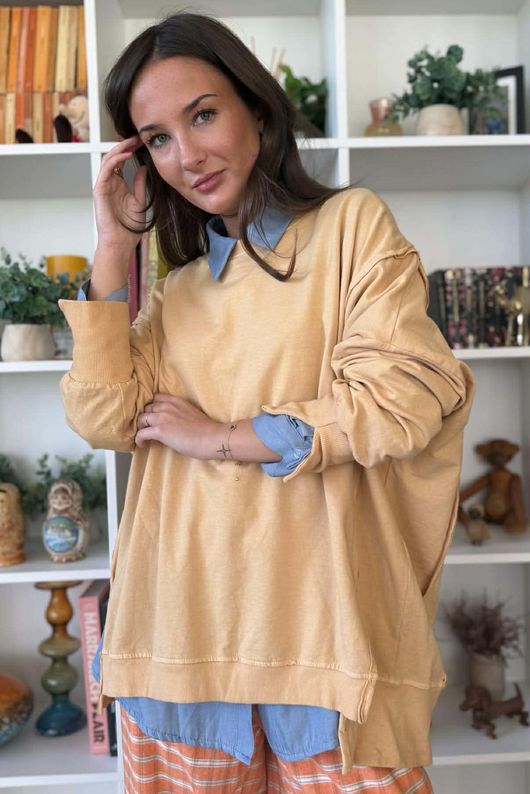 Perfect Chambray Denim Shirt Light