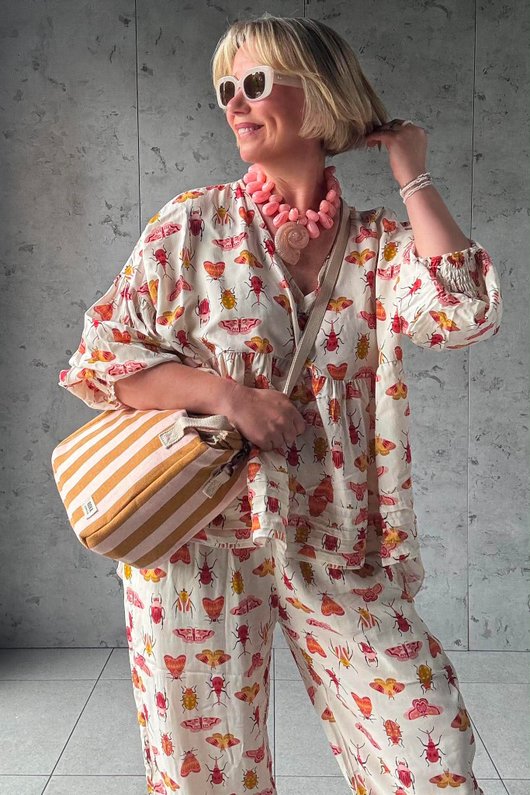 Ren Bugs & Butterflies X Rose Mae Smock Top