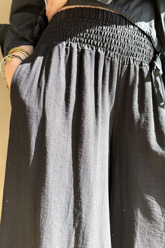 Riviera Palazzo Pant Black /10=