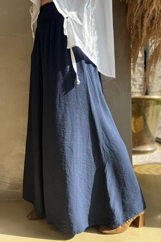 Riviera Palazzo Pant Navy