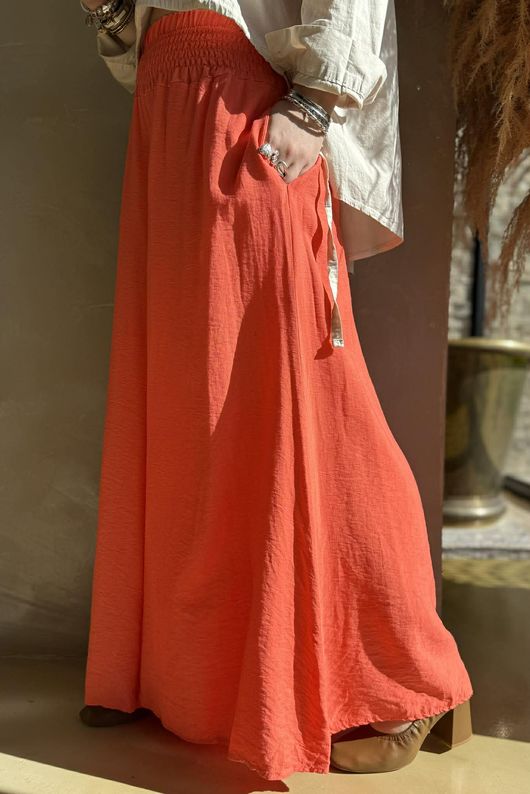 Riviera Palazzo Pant Watermelon /6=