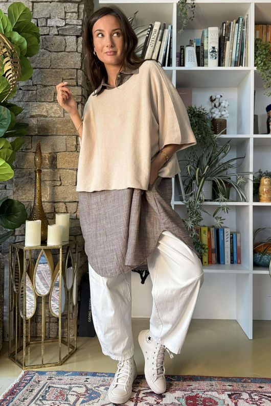 Runa Tunic Dress Earth