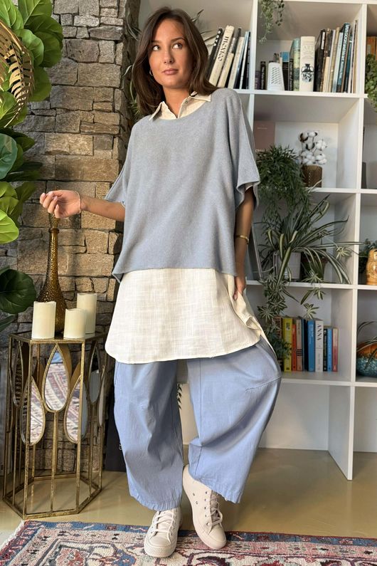 Runa Tunic Dress Vanilla