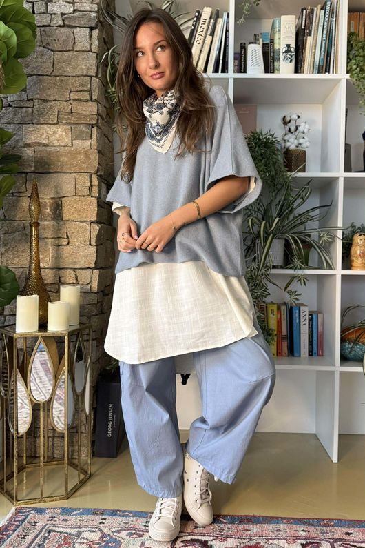 Runa Tunic Dress Vanilla