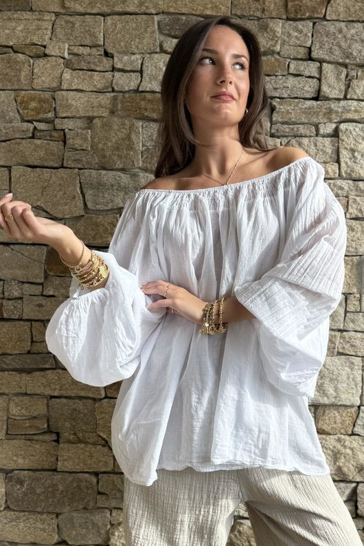 Sa Caleta Gypsy Top White - 