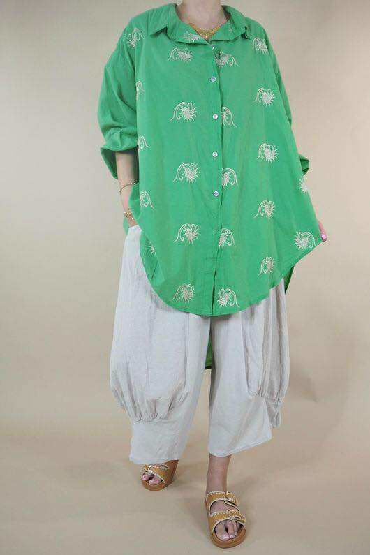 Sa Caleta Soleil High Low Shirt Apple /10 =