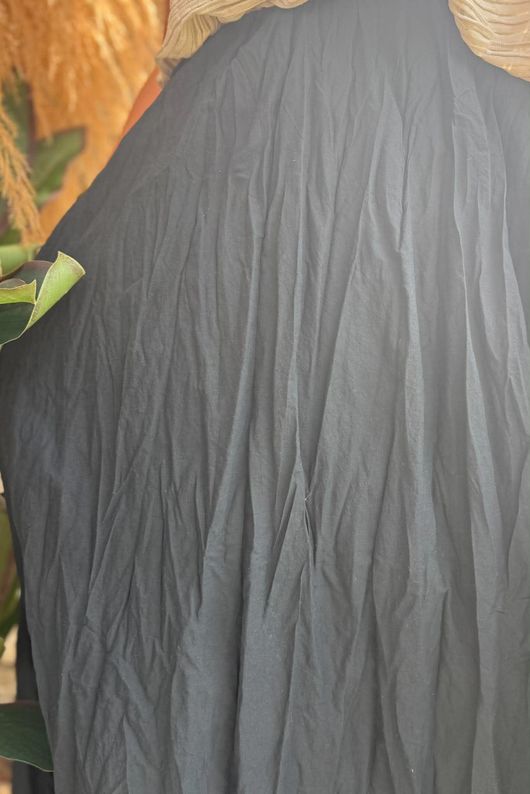 Samba Cotton Skirt Black