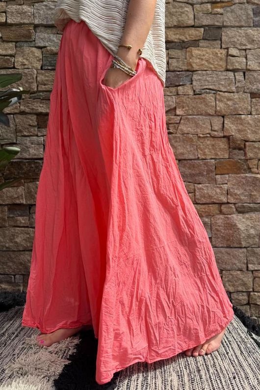 Samba Cotton Skirt Watermelon