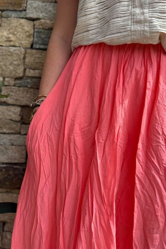 Samba Cotton Skirt Watermelon