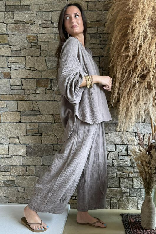 Santos Cushion Cotton Heathcliff Top Earth