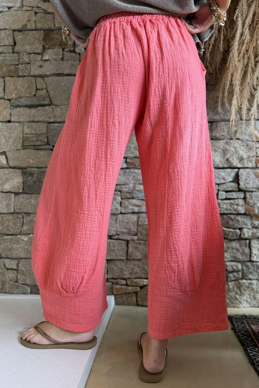 Santos Cushion Cotton Quirky 7/8 Pant Watermelon
