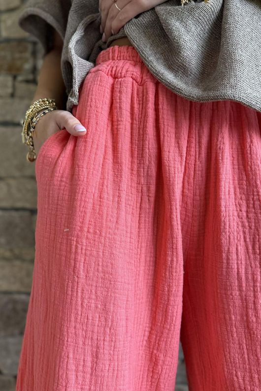 Santos Cushion Cotton Quirky 7/8 Pant Watermelon