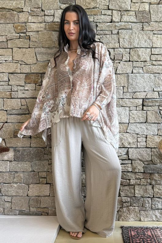 Seven Wonders Scarf Shirt /9=