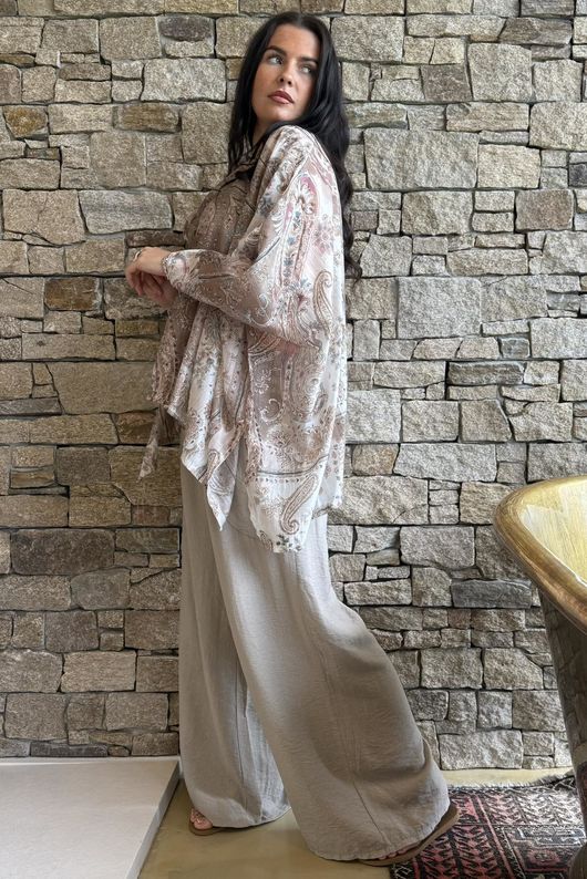 Seven Wonders Scarf Shirt /9=