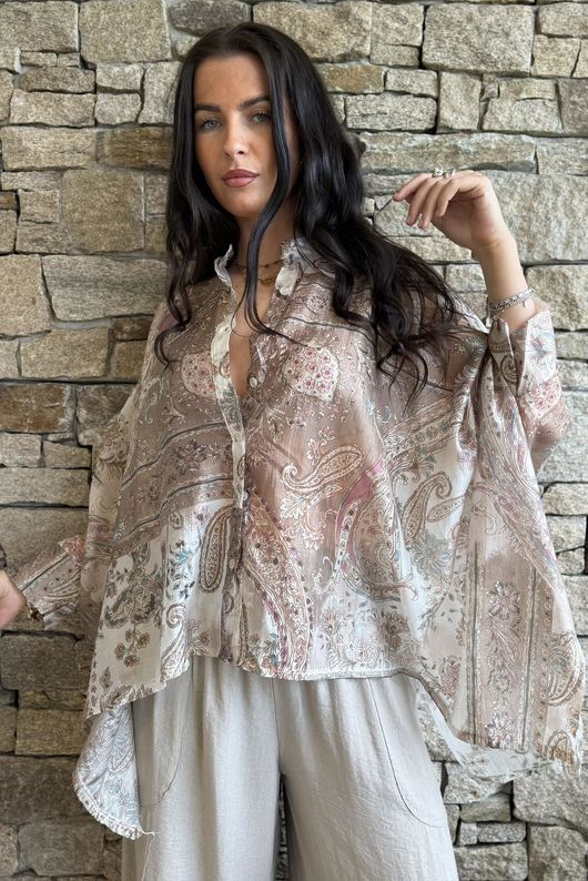 Seven Wonders Scarf Shirt /9=