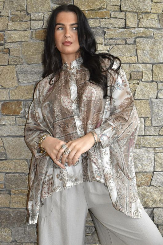 Seven Wonders Scarf Shirt /9=