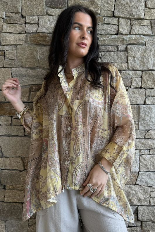 Seven Wonders Scarf Shirt E /9=