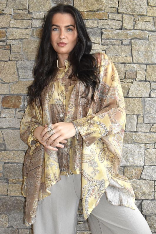 Seven Wonders Scarf Shirt E /9=