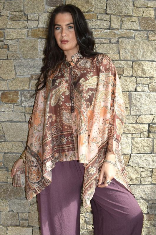 Seven Wonders Scarf Shirt F /9=
