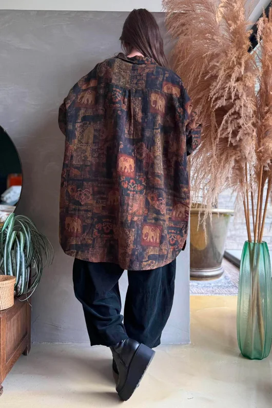Shangri-La Longline Pocketed Shirt Jacket 1 