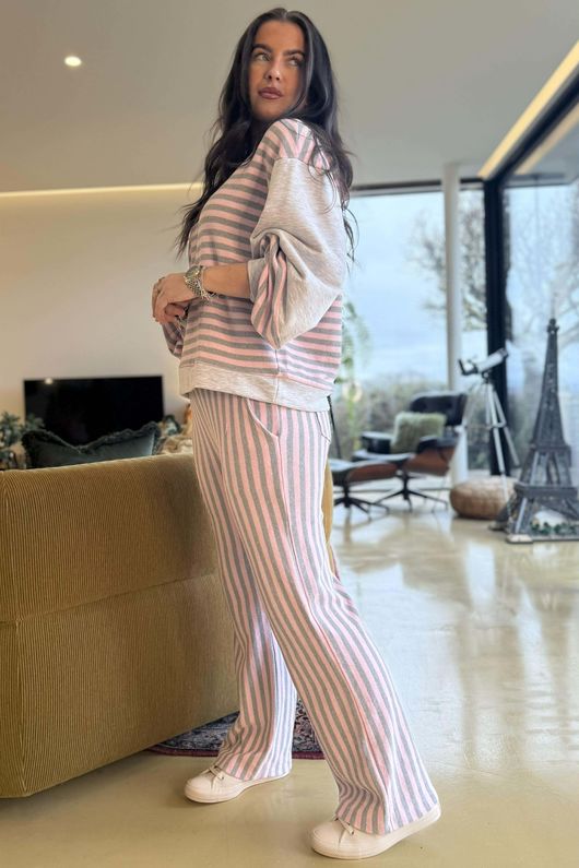 Shoreditch Bell Sleeve Sweat Sweetpea Grey