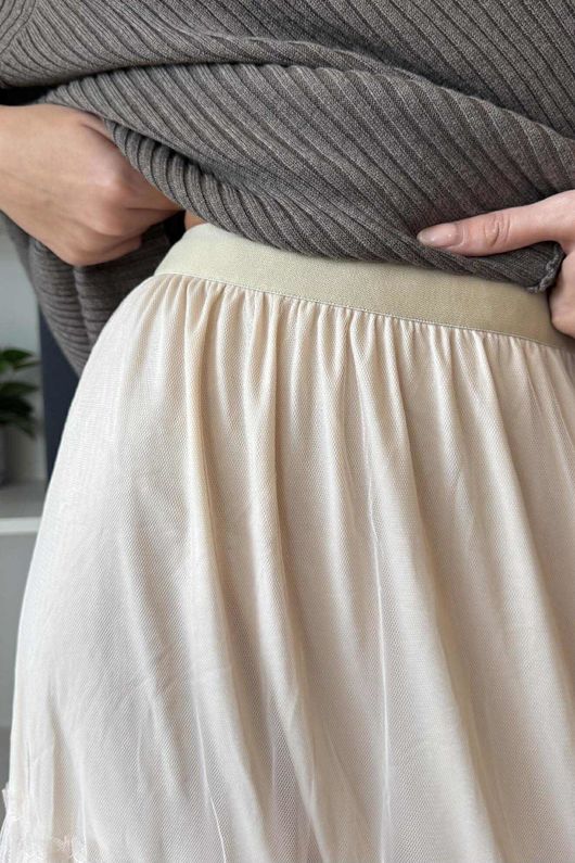 Simone Tulle Midaxi Skirt Vintage Magnolia /30 =