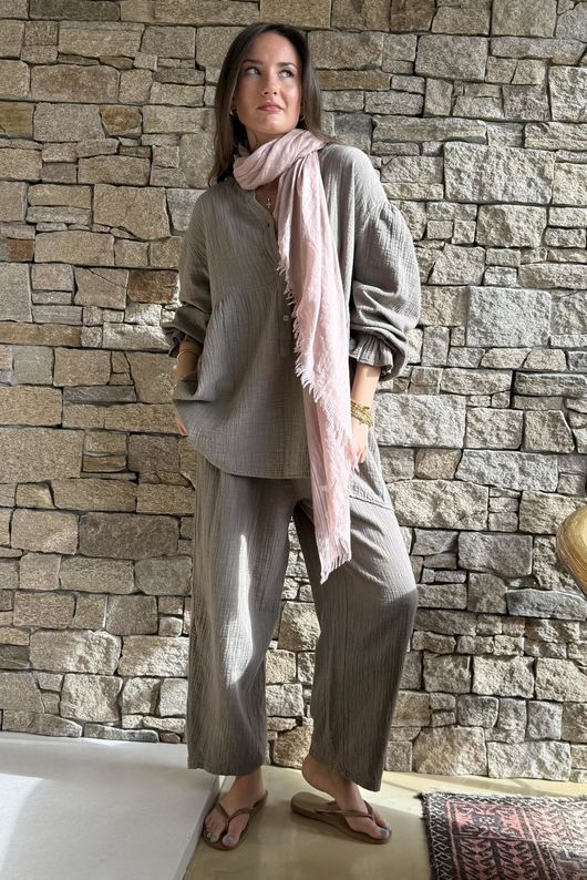 Suri Cushion Cotton Top Mocha