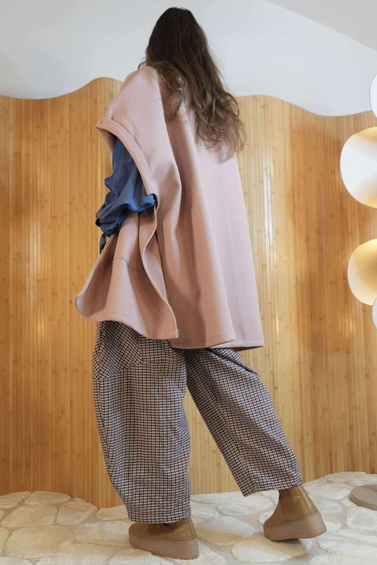  Tenby Claudia Cap Sleeve Coat Rose /8