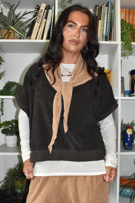 Terry B Neckerchief Caramel