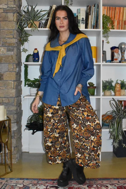 Terry B Neckerchief Mustard