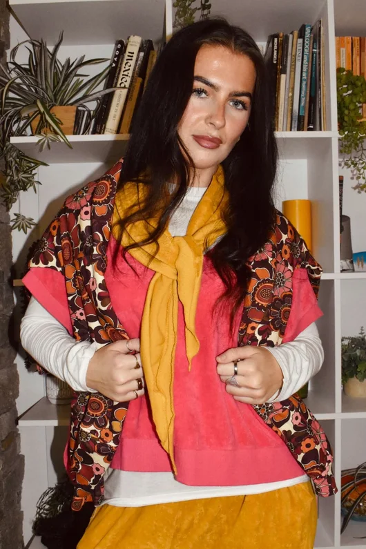 Terry B Neckerchief Mustard
