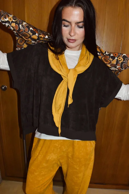Terry B Neckerchief Mustard