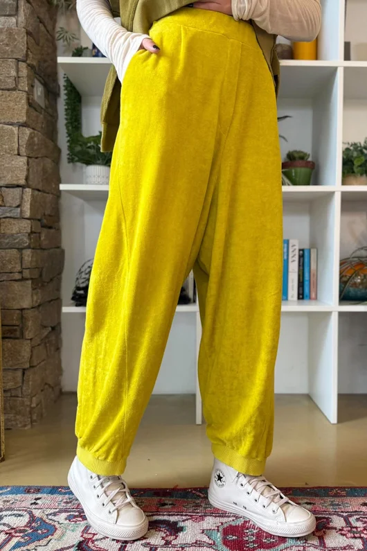 Terry B Relaxed Tapered Jogger Bamboo
