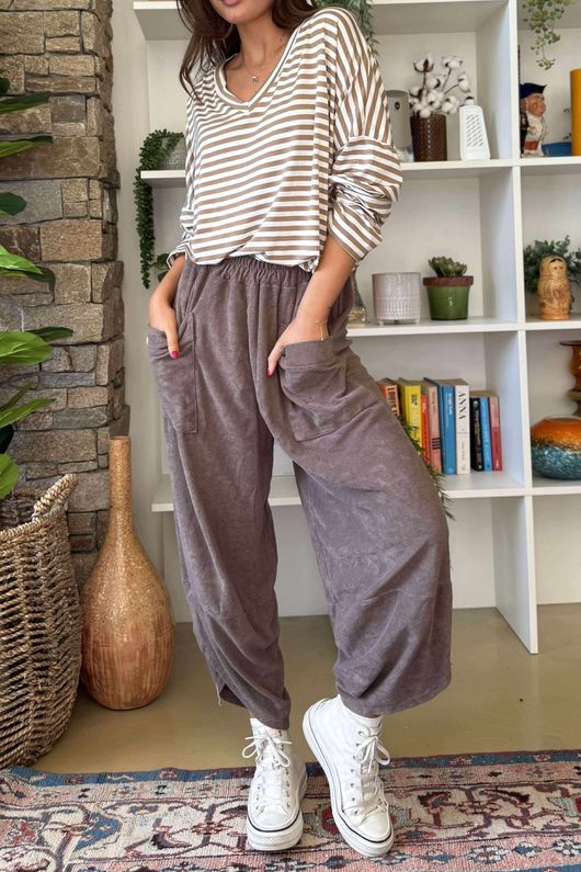 Terry Lite Shelby Pant Mocha